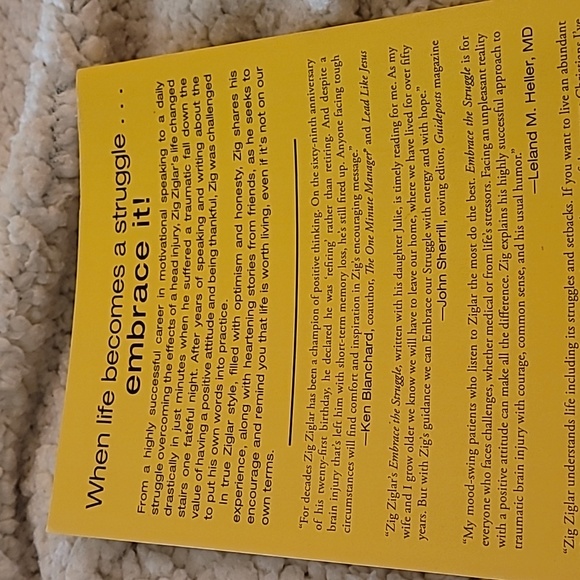 Zig Ziglar & Julie Ziglar Norman Embrace the Struggle Living Life on Lif… - Picture 5 of 6